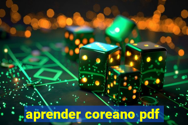 aprender coreano pdf